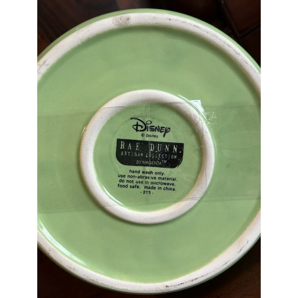 Rae Dunn~Tinker Bell~Tea/Coffee Cup Saucer Set~Disney Peter Pan Collection~NWT